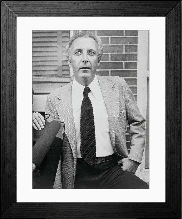 Framed Print : Portrait of Ronald W. Clouser