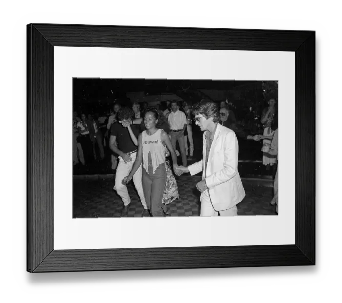 Framed Print : Diana Ross and Richard Gere at Studio 54 Framed Print : Diana Ross and Richard Gere at Studio 54