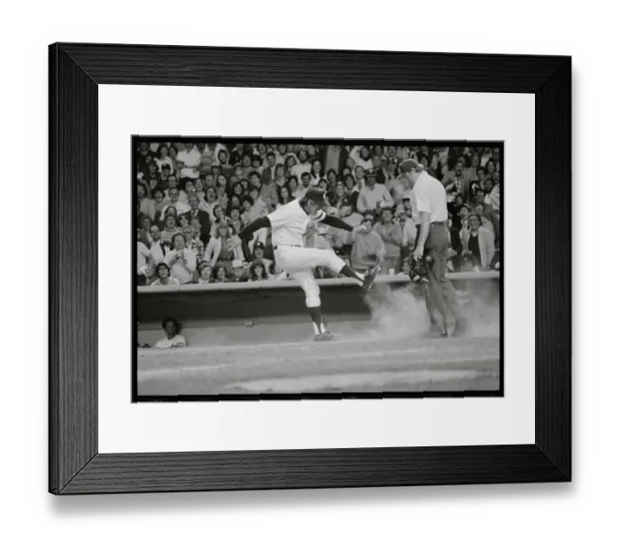 Framed Print : Billy Martin Kicking Dirt Framed Print : Billy Martin Kicking Dirt