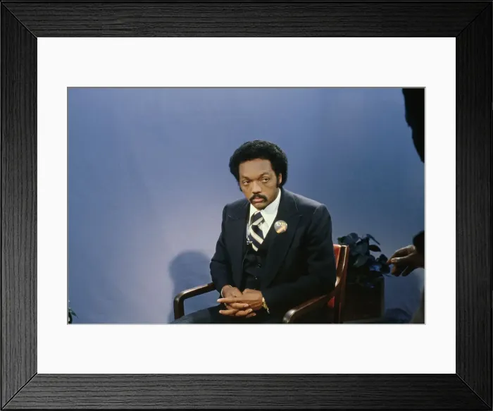 Framed Print : Jesse Jackson Framed Print : Jesse Jackson