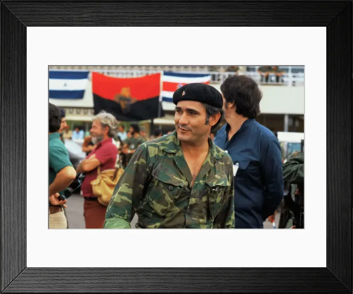 Framed Print : Sandinista Leader Eden Pastora Framed Print : Sandinista Leader Eden Pastora