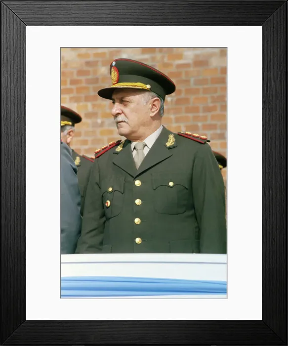 Framed Print : Portrait of Roberto Eduardo Viola
