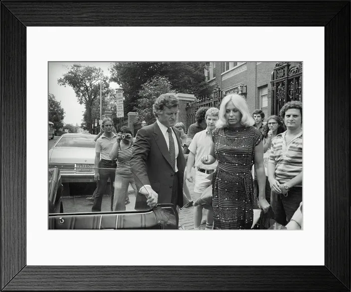 Framed Print : Edward Kennedy Escorting Joan Kennedy Framed Print : Edward Kennedy Escorting Joan Kennedy