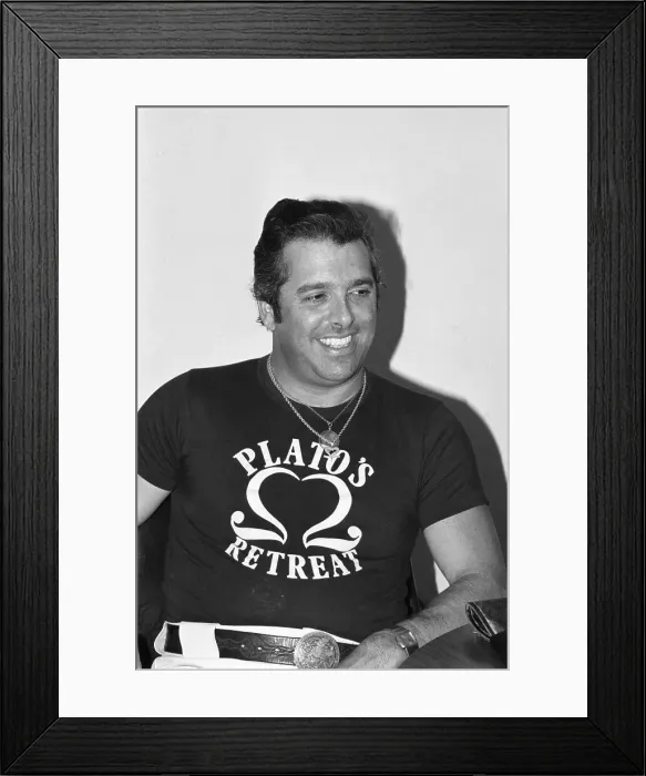 Framed Print : Larry King of Swing Levenson Framed Print : Larry King of Swing Levenson