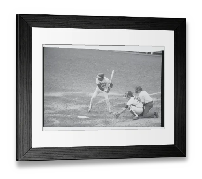 Framed Print : Rod Carew Batting Framed Print : Rod Carew Batting
