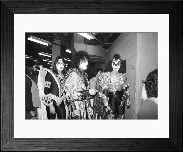 Framed Print : Members of KISS Framed Print : Members of KISS