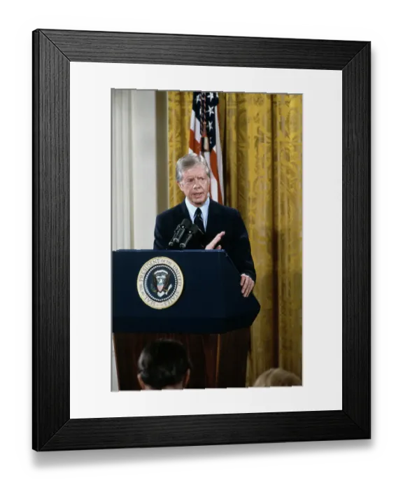 Framed Print : Jimmy Carter Framed Print : Jimmy Carter