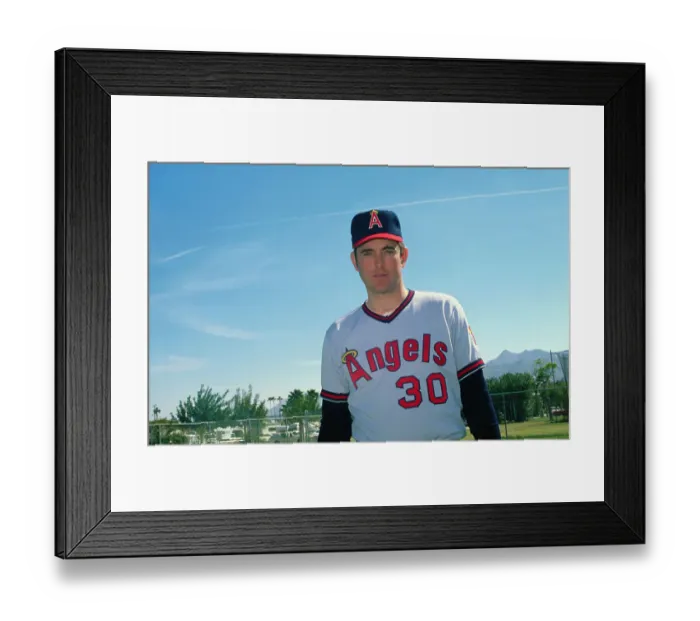 Framed Print : Baseball Player Nolan Ryan Framed Print : Baseball Player Nolan Ryan