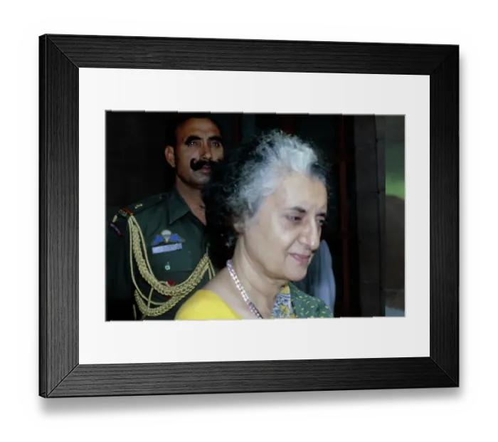 Framed Print : Indira Gandhi Framed Print : Indira Gandhi