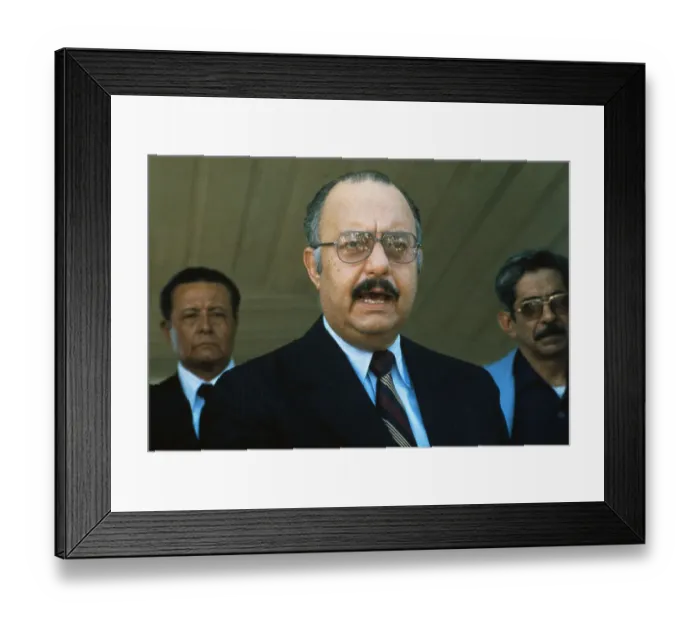 Framed Print : Anastasio Somoza Speaking Framed Print : Anastasio Somoza Speaking