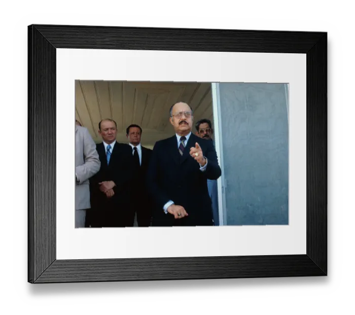 Framed Print : Anastasio Somoza Pointing Framed Print : Anastasio Somoza Pointing