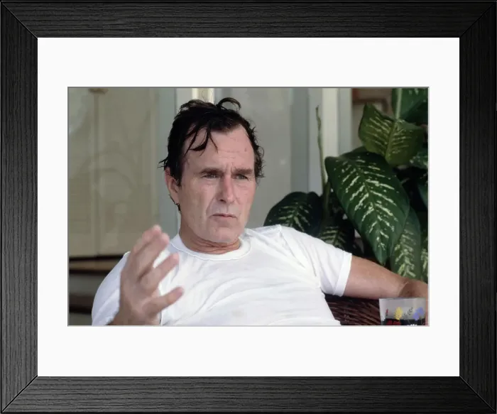 Framed Print : George HW Bush Framed Print : George HW Bush