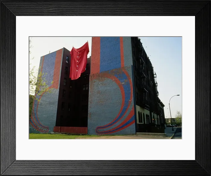 Framed Print : Big Red Shirt Art Installation Framed Print : Big Red Shirt Art Installation