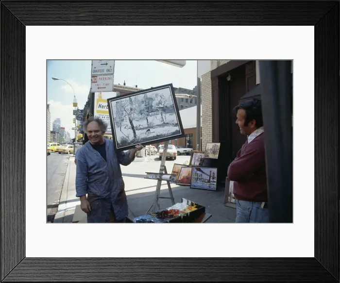 Framed Print : Morris Katz Framed Print : Morris Katz