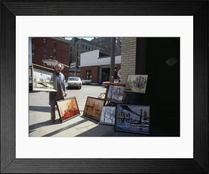 Framed Print : Morris Katz