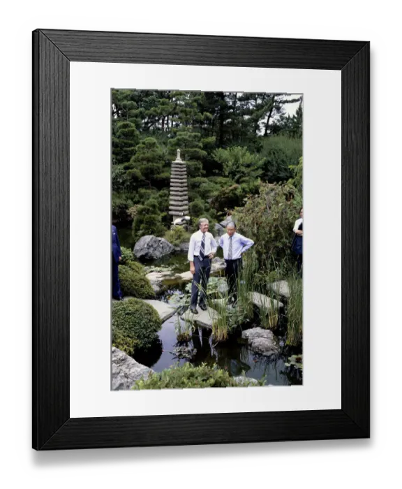Framed Print : President Carter And Prime Minister Ohira Framed Print : President Carter And Prime Minister Ohira