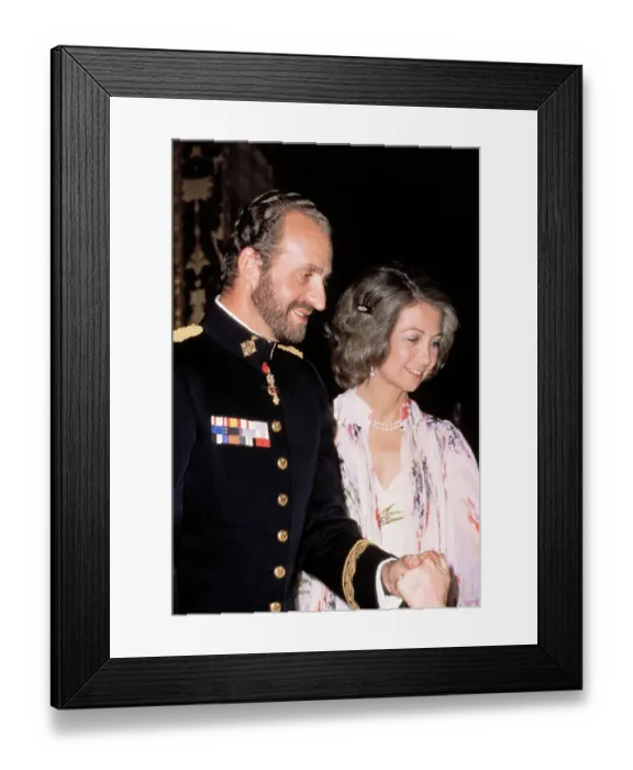 Framed Print : King and Queen of Spain Framed Print : King and Queen of Spain