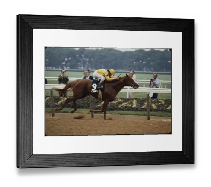 Framed Print : Ruben Hernandez and Horse Winning Belmont Stakes Framed Print : Ruben Hernandez and Horse Winning Belmont Stakes