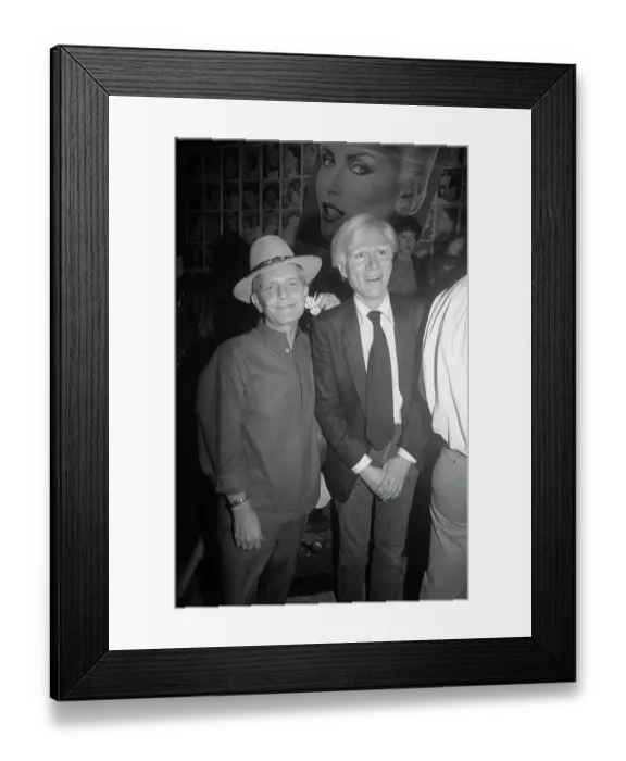 Framed Print : Truman Capote and Andy Warhol at Studio 54 Framed Print : Truman Capote and Andy Warhol at Studio 54