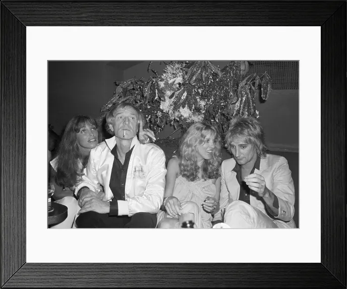 Framed Print : Celebrities Socializing at Discotheque Framed Print : Celebrities Socializing at Discotheque