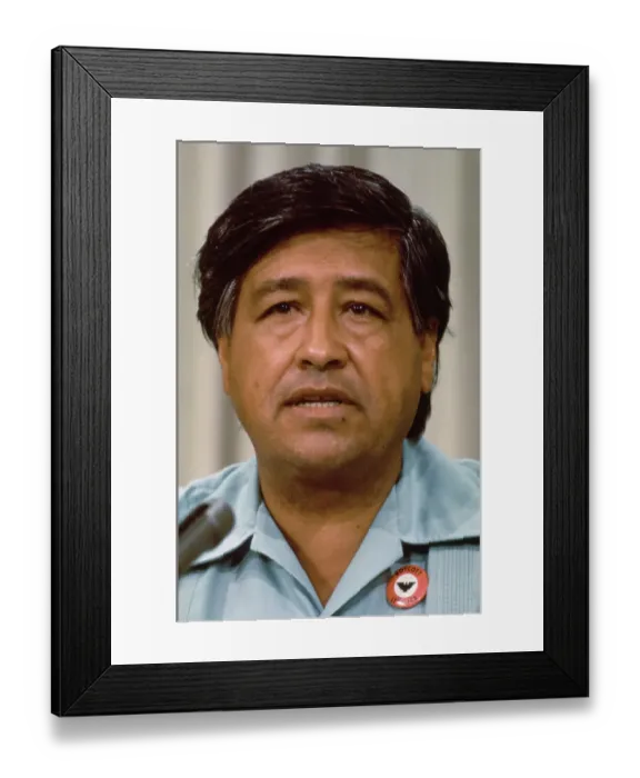 Framed Print : Cesar Chavez Framed Print : Cesar Chavez