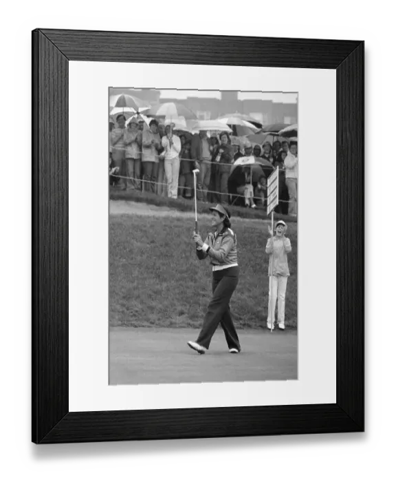 Framed Print : Nancy Lopez Holding Golf Club and Smiling Framed Print : Nancy Lopez Holding Golf Club and Smiling