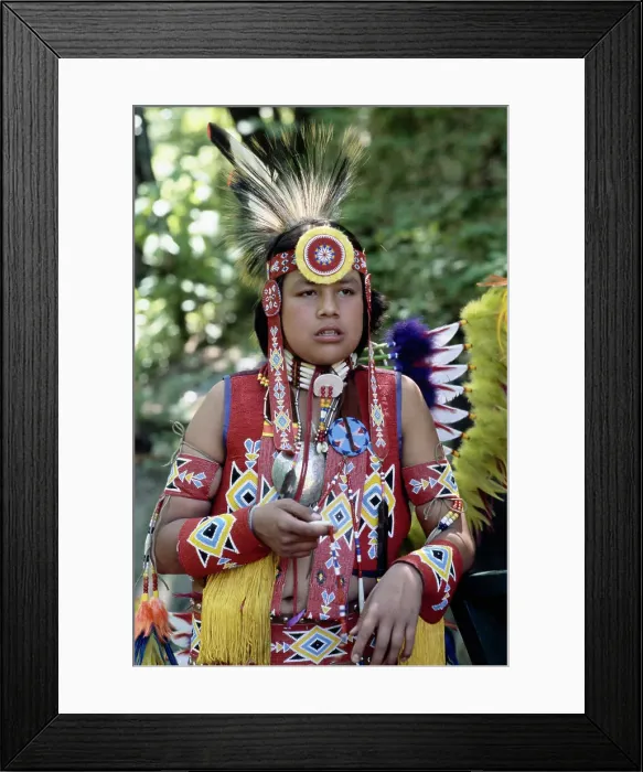 Framed Print : Ho-Chunk Ceremonial Dance Framed Print : Ho-Chunk Ceremonial Dance