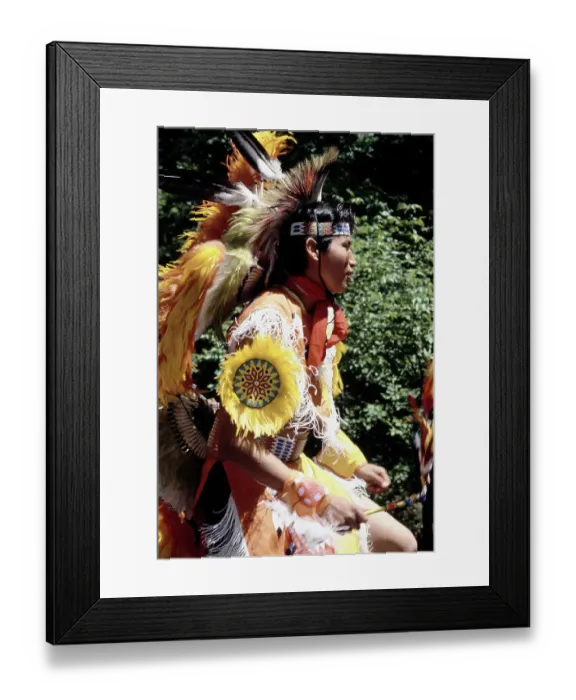 Framed Print : Ho-Chunk Ceremonial Dance Framed Print : Ho-Chunk Ceremonial Dance