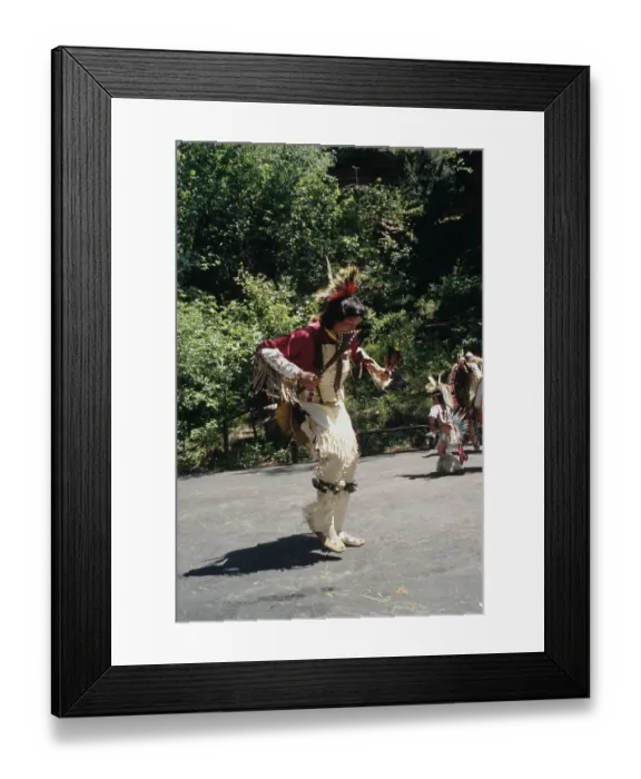 Framed Print : Ho-Chunk Ceremonial Dance Framed Print : Ho-Chunk Ceremonial Dance