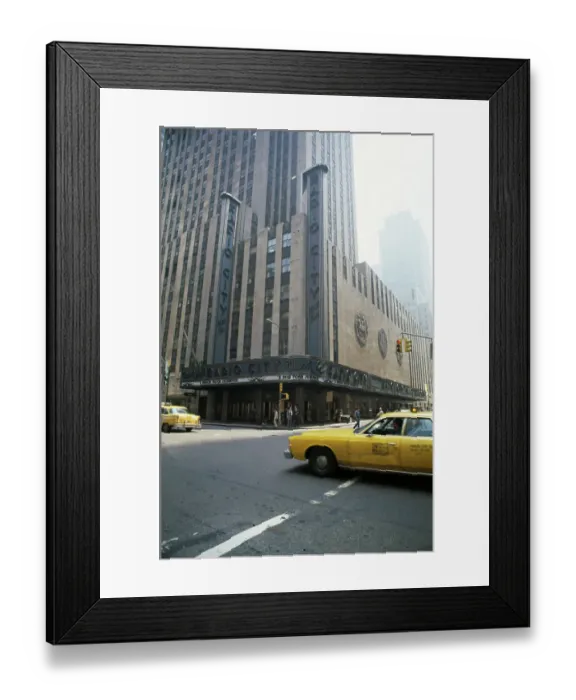 Framed Print : Radio City Music Hall Framed Print : Radio City Music Hall
