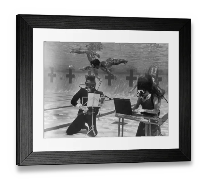 Framed Print : Mark Gottlieb and Sister Karen in Pool Framed Print : Mark Gottlieb and Sister Karen in Pool