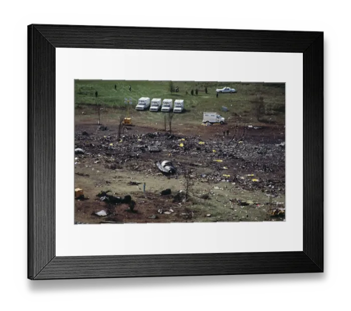 Framed Print : Crash Site Of American Airlines Flight 191 Framed Print : Crash Site Of American Airlines Flight 191