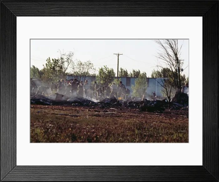 Framed Print : Plane Crash, O'Hare Airport Framed Print : Plane Crash, O'Hare Airport