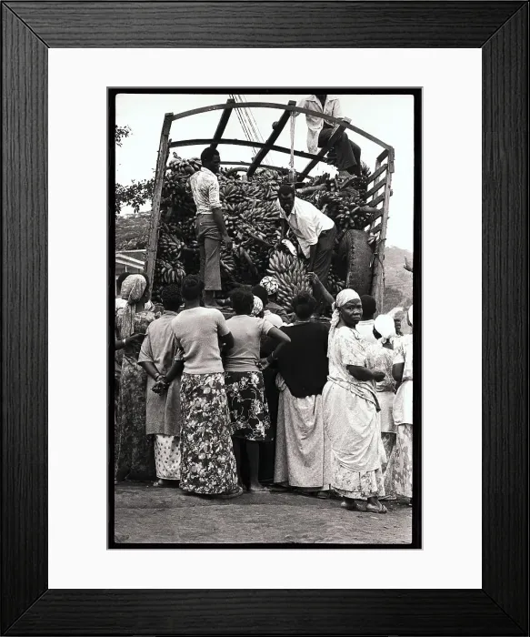 Framed Print : Street markets in Uganda Framed Print : Street markets in Uganda
