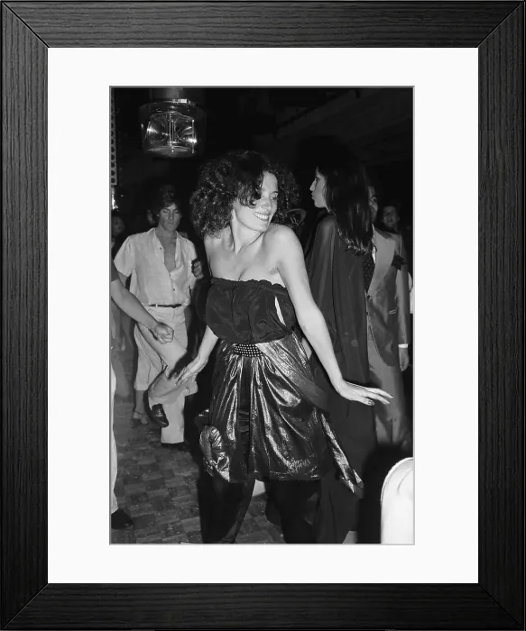 Framed Print : Margaret Trudeau Dancing at Studio 54 Framed Print : Margaret Trudeau Dancing at Studio 54