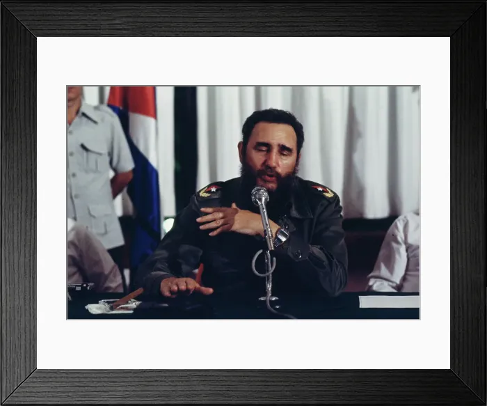 Framed Print : Fidel Castro