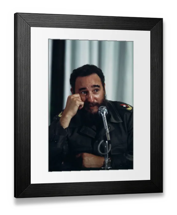 Framed Print : Fidel Castro Framed Print : Fidel Castro