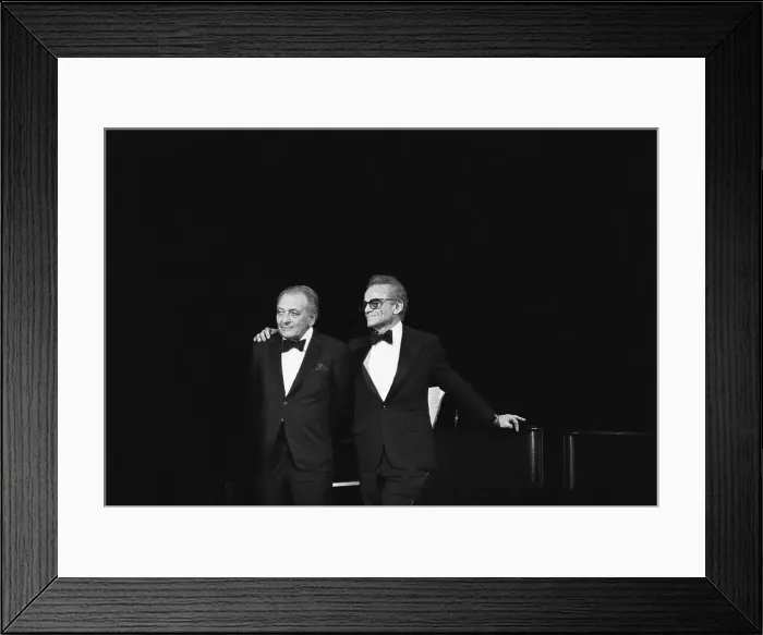 Framed Print : Frederick Loewe and Alan Jay Lerner Framed Print : Frederick Loewe and Alan Jay Lerner