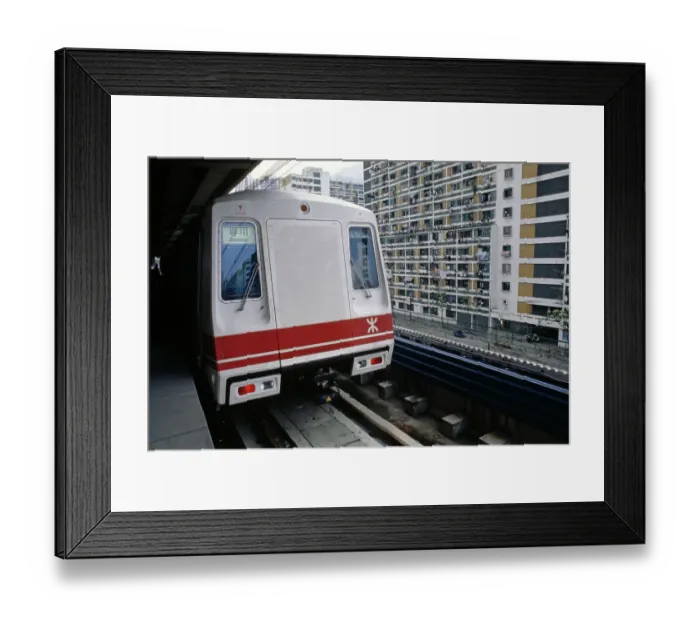 Framed Print : MTR Train In Hong Kong