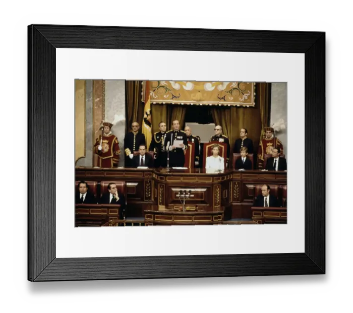 Framed Print : King Juan Carlos Framed Print : King Juan Carlos
