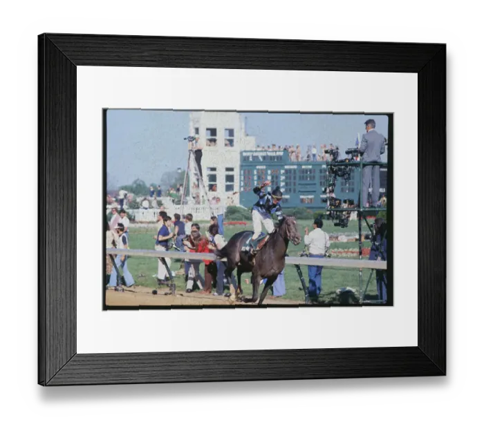 Framed Print : Spectacular Bid Wins Kentucky Derby Framed Print : Spectacular Bid Wins Kentucky Derby