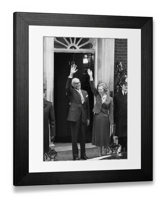 Framed Print : Prime Minister Margaret and Denis Thatcher Framed Print : Prime Minister Margaret and Denis Thatcher
