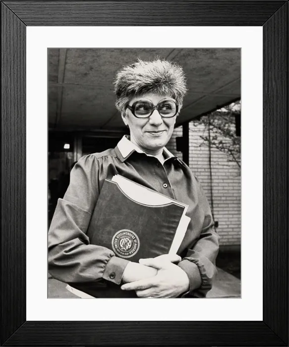 Framed Print : New Steelworkers Union President Alice Peurala Framed Print : New Steelworkers Union President Alice Peurala
