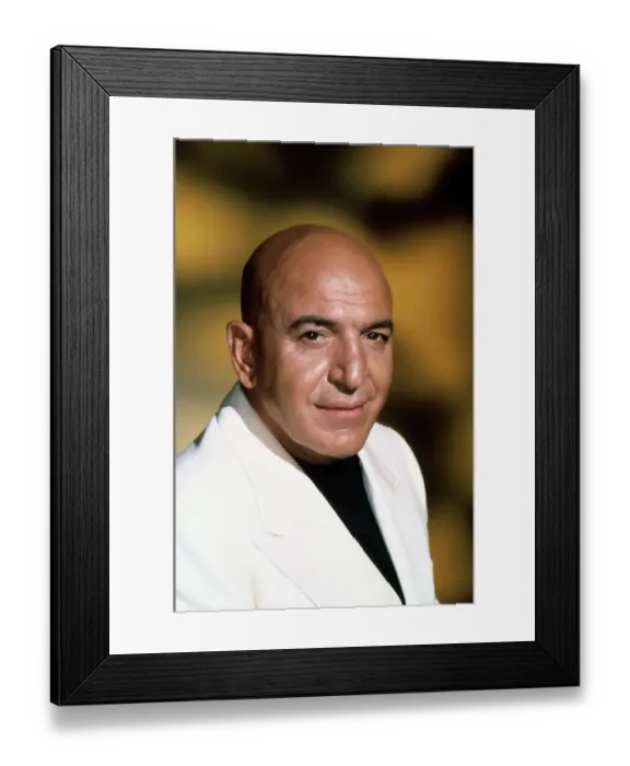 Framed Print : Telly Savalas Framed Print : Telly Savalas