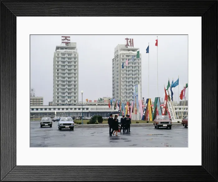 Framed Print : Pyongyang Hotel Framed Print : Pyongyang Hotel