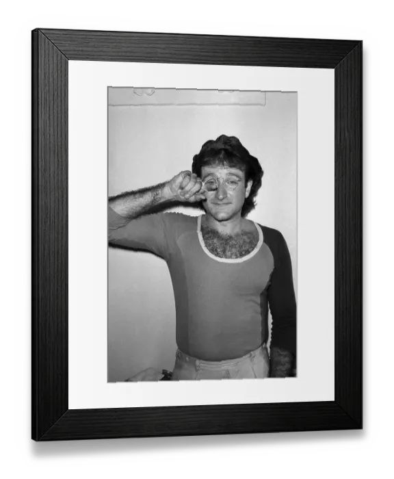 Framed Print : Robin Williams In Mork And Mindy Days Framed Print : Robin Williams In Mork And Mindy Days