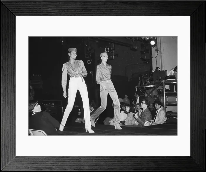 Framed Print : Women Wearing Vanderbilt Jeans Framed Print : Women Wearing Vanderbilt Jeans