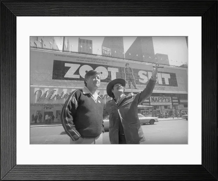Framed Print : Luis Valdez and Cesar Chavez Framed Print : Luis Valdez and Cesar Chavez