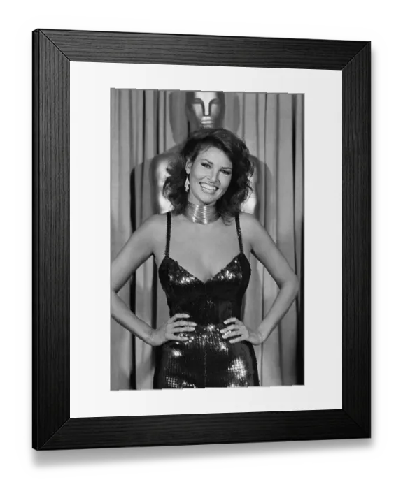 Framed Print : Raquel Welch at Academy Awards Framed Print : Raquel Welch at Academy Awards