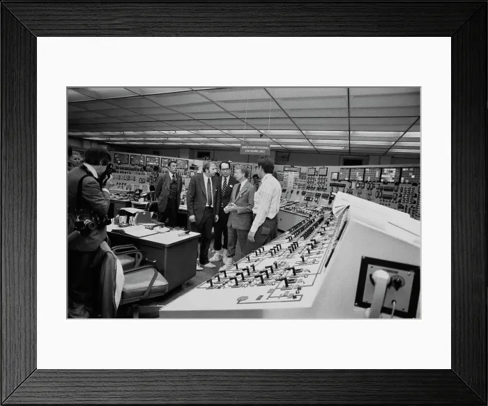 Framed Print : US President Carter Visiting Nuclear Power Plant Framed Print : US President Carter Visiting Nuclear Power Plant